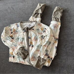 Bundle of Joy Tropical Print Bamboo zippy size 18-24 months